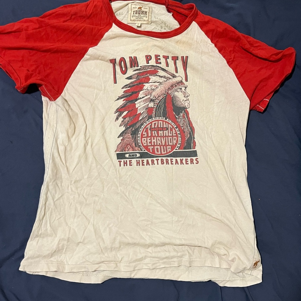 Red and White Men's Shirt